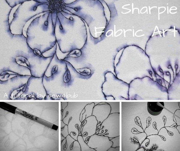 Рисование по ткани с детьми