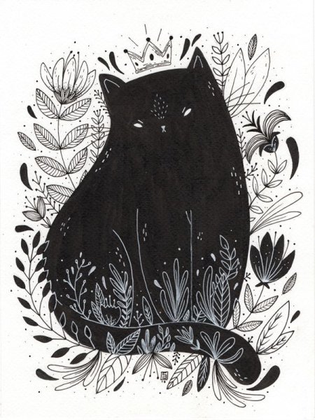 Кот Графика