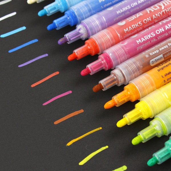 Маркеры Acrylic Painter акриловые