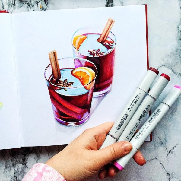 Лиза Краснова маркеры Копик