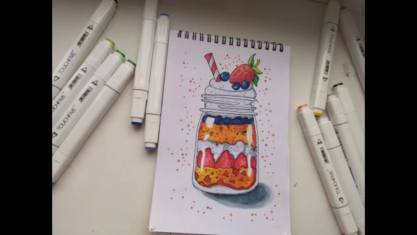 Лёгкие идеи для рисования маркерами