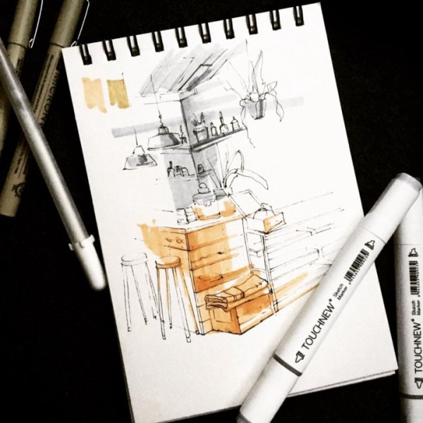 Раскраски для маркеров