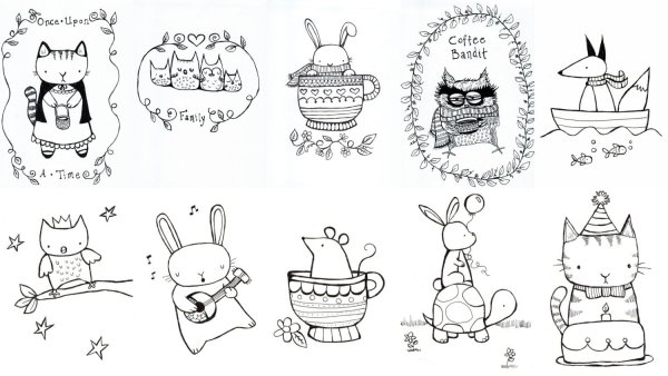 Скетчинг рисование для начинающих