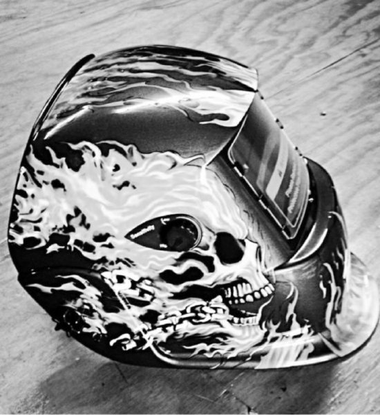 Сварочные маски разрисованные