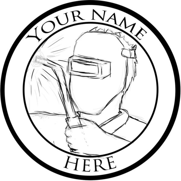 Раскраска сварочной маски