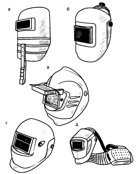 Маска сварщика чертеж