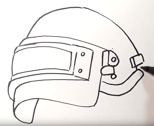 Чертежи шлема ПАБГ