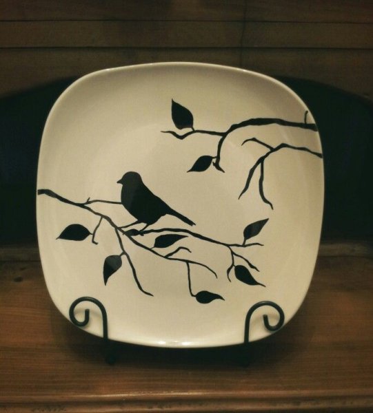 Креативные рисунки на керамике