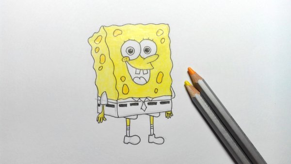 Мистер Крабс из Спанч Боба раскраска