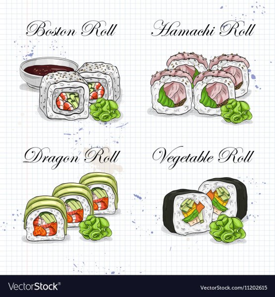 Скетчинг роллы