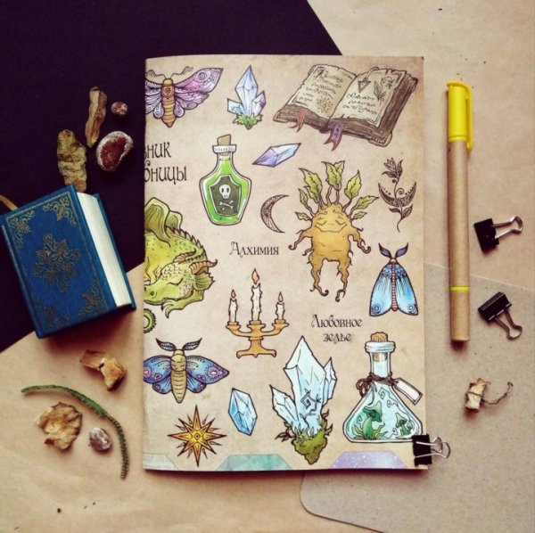 Скетчбук Гарри Поттер Хогвартс