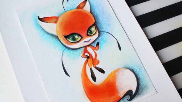 Леди баг рисунок