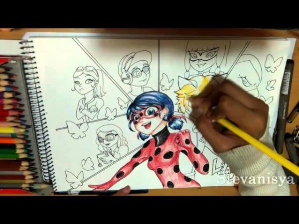 Кот Нуар для срисовки