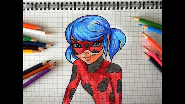 Кот Нуар для срисовки