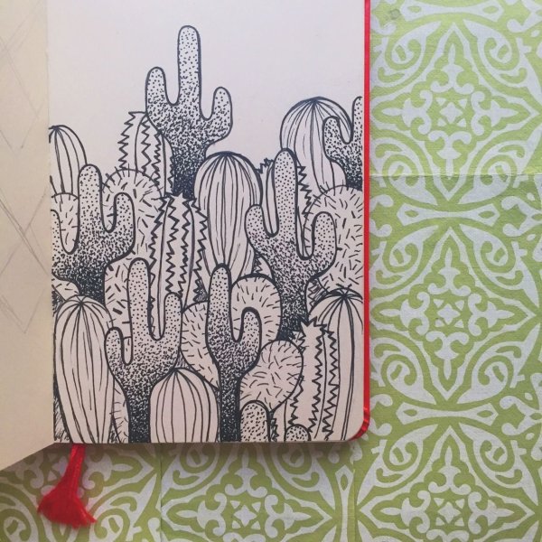 Раскраска дудлинг монстрики