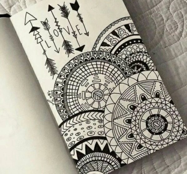 Рисунки для ь скетчбук