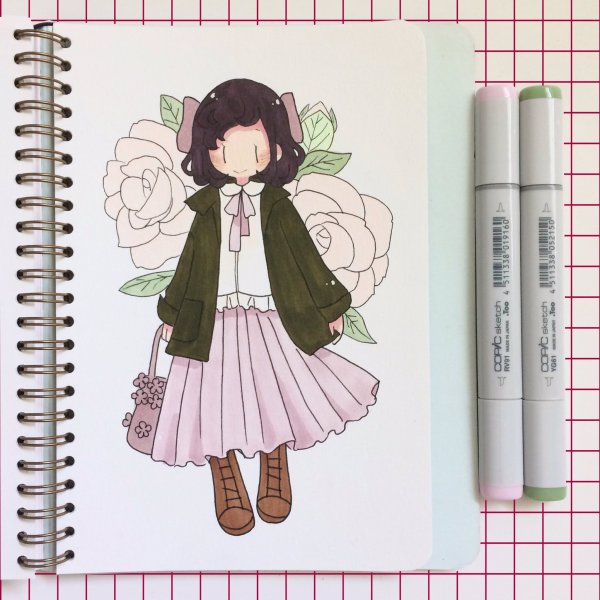 Скетчбуки для рисования милые