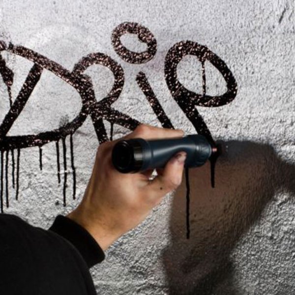 Роспись стен маркером