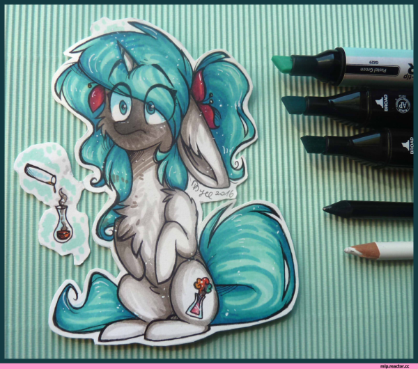 Стилизованные пони арты