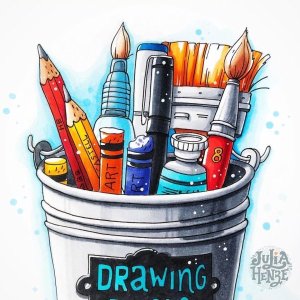 Постеры маркерами