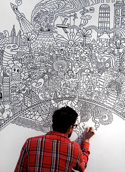 Дизайнерская роспись стен