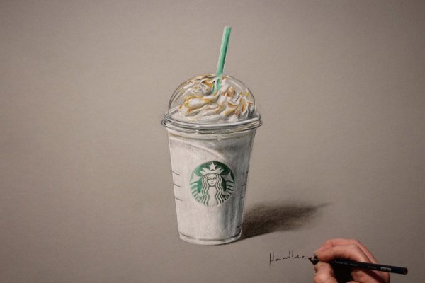 Скетч кофе Старбакс