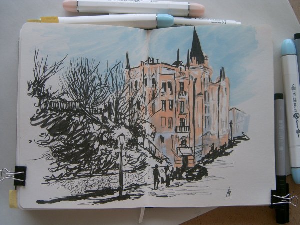 Идеи для рисунков маркерами