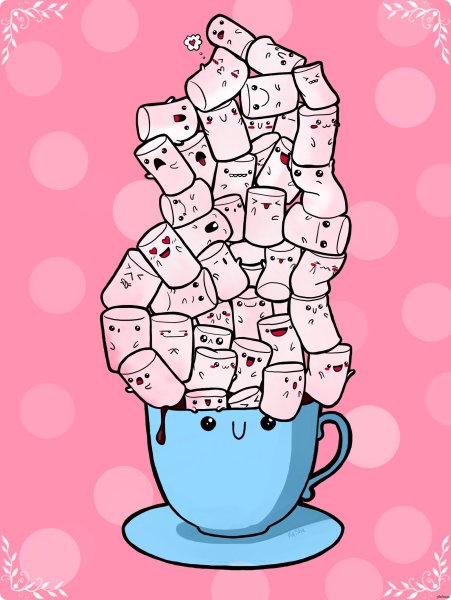 Кружка новый год акварель