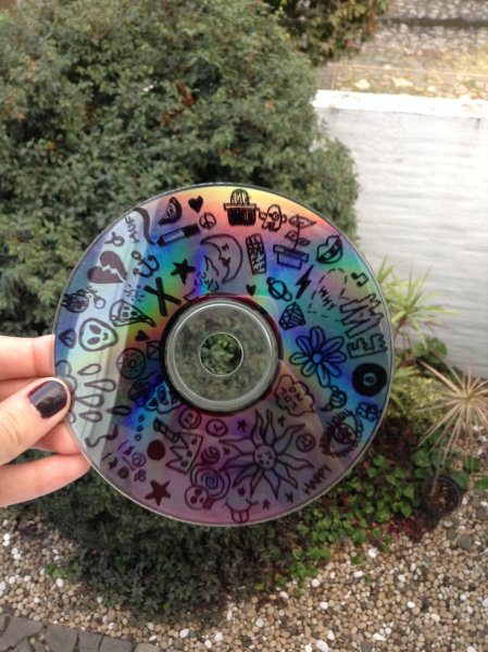 Разрисованные диски