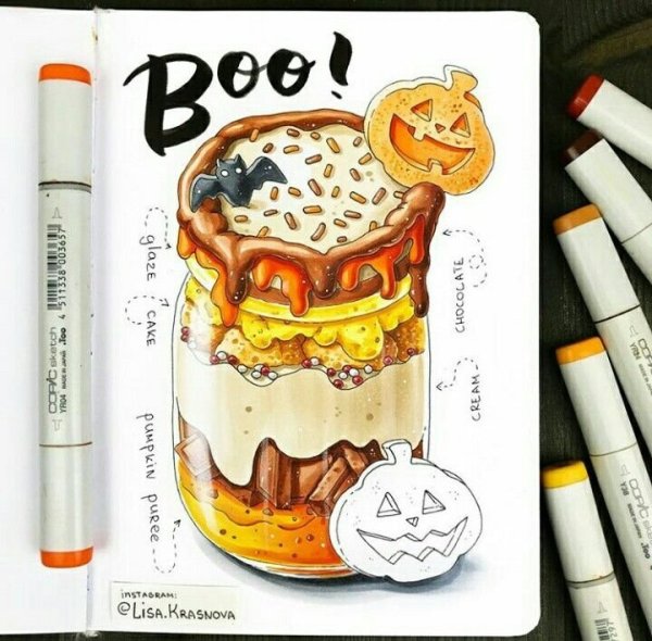 Аниме маркерами Копик