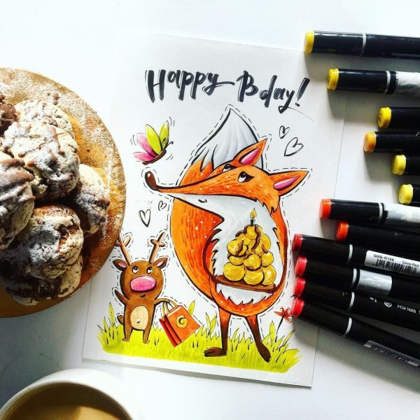 Скетчбук ведьмочка