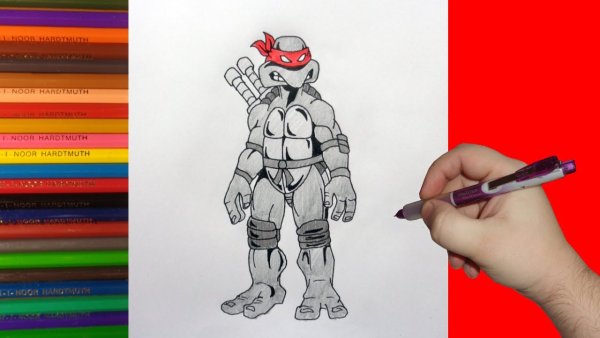 Черепашки ниндзя скетчбук