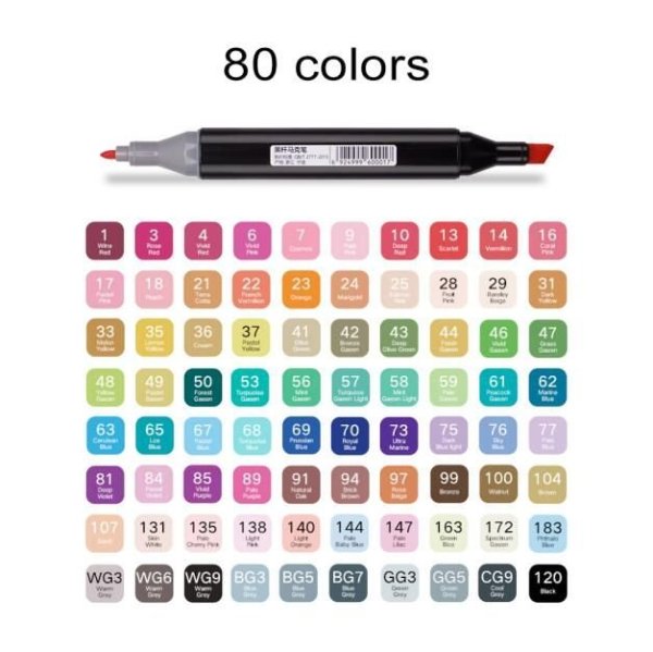 Маркеры Touch Raven 168