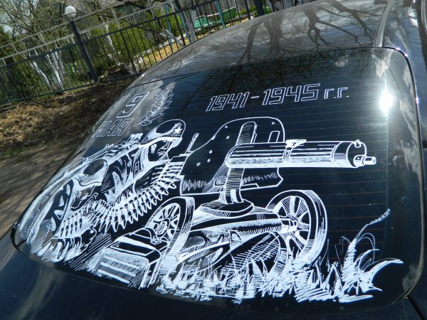 Роспись автомобилей