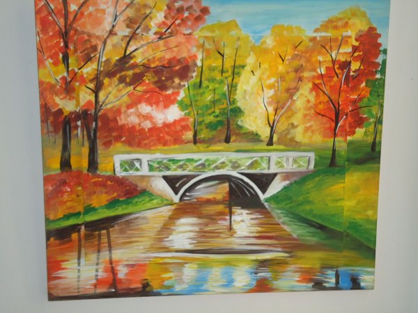 Рисунок осень карандашом