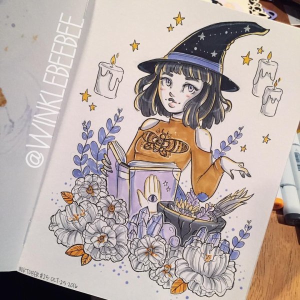 Скетчбук ведьмы