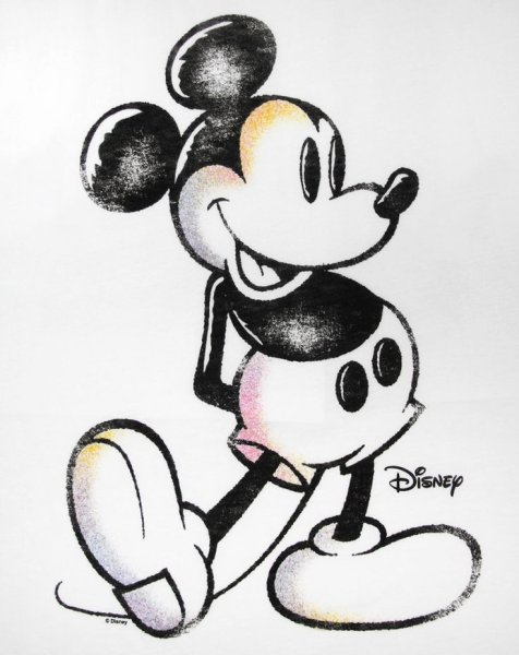 Черно белые персонажи мультфильмов