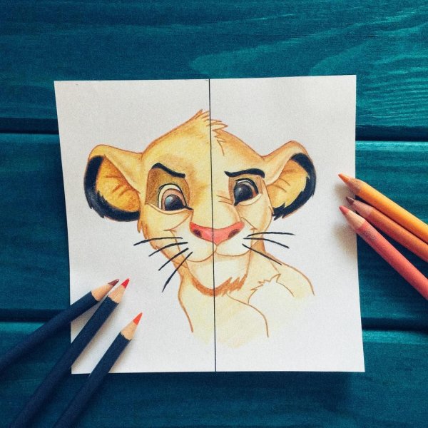 Рисование цветными карандашами