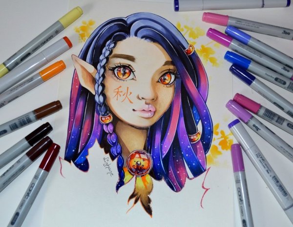 Скетч маркеры Copic
