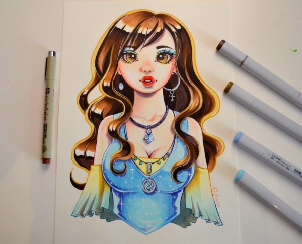 Александра капетски Copic