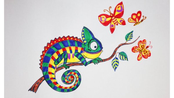 Рисунки из фломастеров