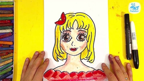 Рисунки для срисовки фломастерами