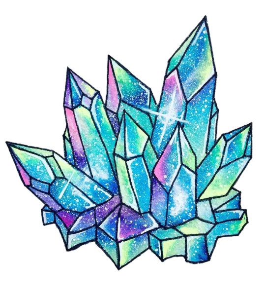 Рисование кристаллов