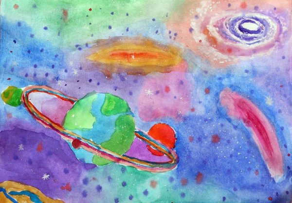 Рисунок на тему космос