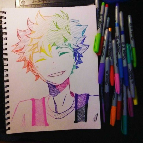 Хайкью скетчи