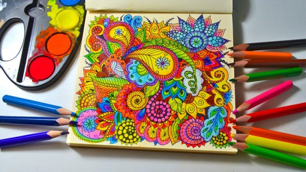 Интересные техники рисования