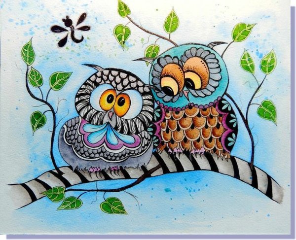 Зентангл для детей