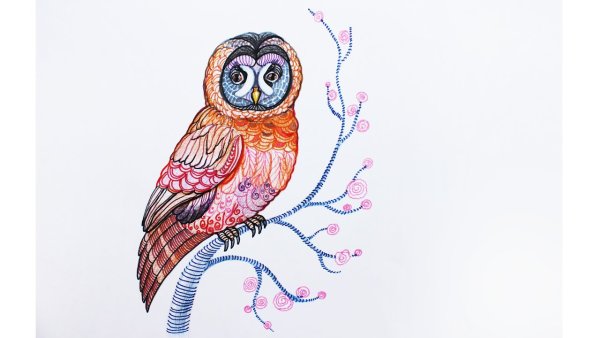 Рисунки фломастерами для начинающих