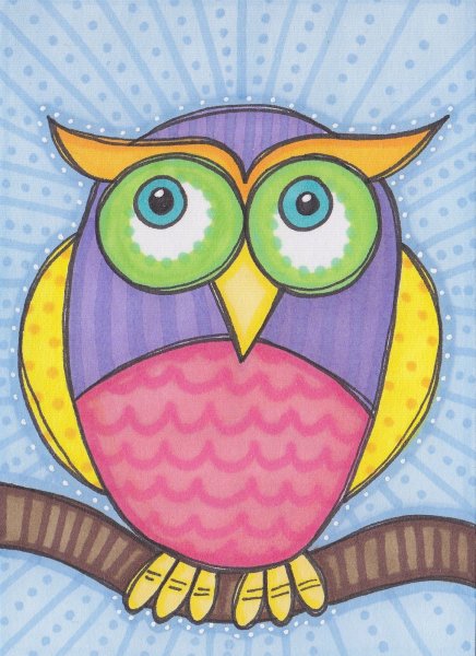 Скетчинг Сова