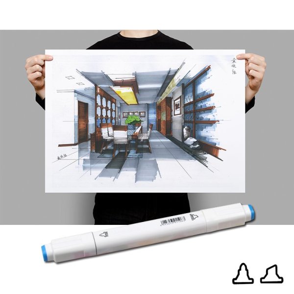 Рисунки маркерами Touch